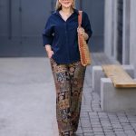 شلوار بگ لینن Batik